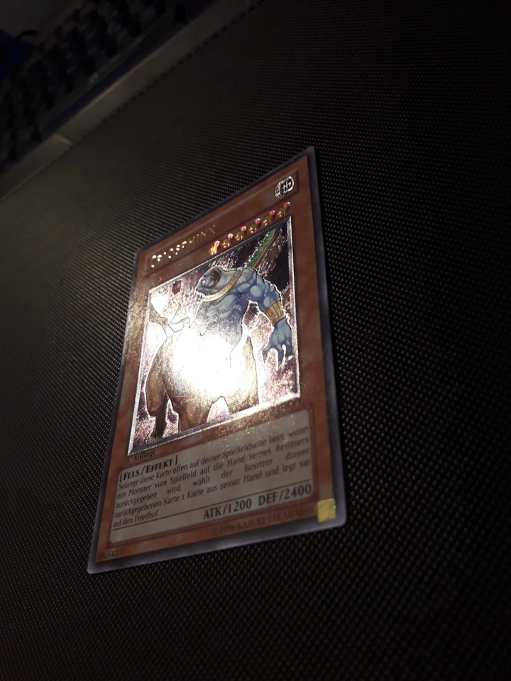 Yu-Gi-Oh! Criosphinx, TLM-DE013, Ultimate Rare, 1. Auflage, Deutsch, Near Mint - Bild 3 von 4