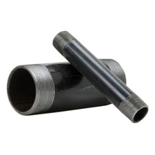 Mueller 586-040x-CL Black Nipple 1-1/4" x 4" Extra Heavy Plumbing Connection