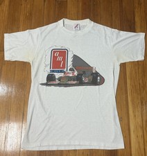 Vintage Jerzees AMT ERTL Miller High Life Racing T Shirt M Made in USA Indy Car