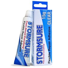 Stormsure Flexible Repair Adhesive 15g Clear– Heavy Duty 15g, Transparent 