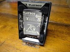 PLAYBOY 70TH ANNIVERSARY 1953-2023 360 PHOTO IMAGE ZIPPO LIGHTER MINT 2023