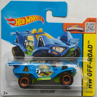 Hot Wheels Quicksand Blau/GrüN Hw Off-Road Neu/Ovp GeläNdewagen Auto Car Mattel