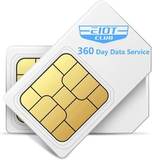 Data SIM Card for 360 Days - Compatible with USA Nationwide Networks for Unlocke