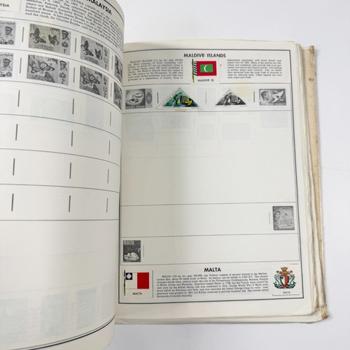 Vintage Traveler Stamp Album 1969 & 1972 w/ Stamps H. E. Harris & CO. VIDEO! - Picture 13 of 18