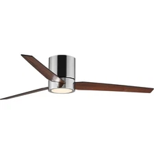 Decovio 17182-PCWO Chase Indoor Ceiling Fan Polished Chrome