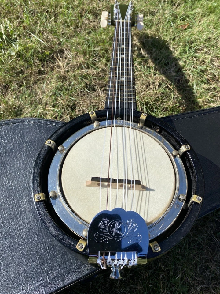 Eight String Ukulele Banjo Banjolele. - Image 4 of 4