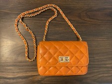 Borsa a tracolla piccola BORSE IN PELLE Vera Italia ~Marrone Vera Pelle ~