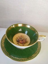 Aynsley Orchard Gold Cup & Saucer