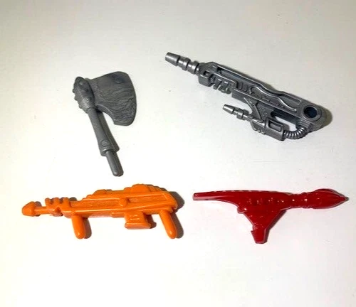 MOTU Masters of the Universe Accessory Gun Lot of 4 Spydor Gun Vintage