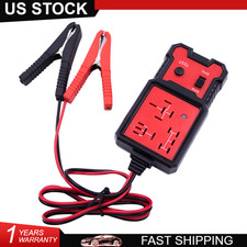 12v 45 Pin Relay Tester W Battery Clips For Car-professional Auto Automotive