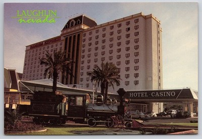 Vintage Ramada Express Hotel Casino Laughlin Nevada Photochrome Postcard