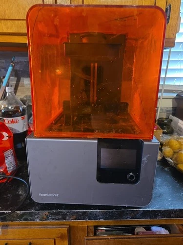 FormLabs Form2 Resin 3D Printer Powers On For Parts