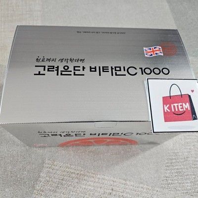 KOREAEUNDAN Vitamin C 1000 600 Tablets (Once a day) / Tracking