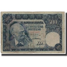 Geldschein, Spanien, 500 Pesetas, 1951-11-15, KM:142a, SGE