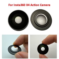 Replacement Glass Lens with Base Mount For Insta360 X4 Camera Repair Accessories