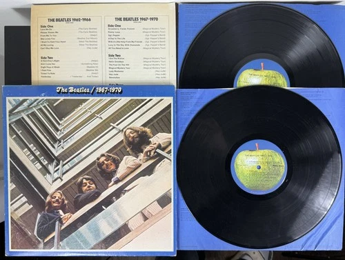 The Beatles 1967-1970 Blue Album 2xLP Vinyl Record SKBO 3404 Apple Records VG/VG