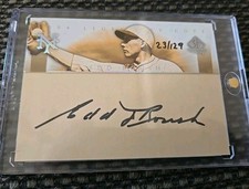 2004 UPPER DECK SP Legendary Cuts Edd Roush Auto Autograph Signature /129 Reds🔥