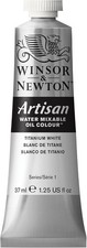 Winsor Newton Artisan Water Mixable Oil Colour, 1.25-oz 37ml , Titanium White