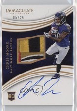 2016 Panini Immaculate Rookie Gold 5/25 Chris Moore #133 Patch Auto 5w7