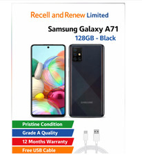 Samsung Galaxy A71 128GB Black (Unlocked) – Grade A / Pristine Condition-Wrnty