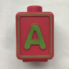 Vtech Alphabet Block - Sit to Stand Train Replacement Block A / R