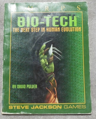 SJG GURPS Tech Bio-Tech 3rd Edition Acceptable