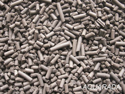 1Kg Aktivkohle Pellets Filterkohle Filtermaterial Geruchsfilter Teich Aquarium