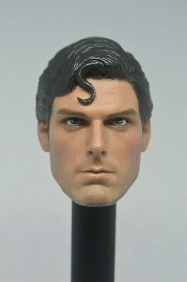 Figura de soldado de 12" Superman Christopher Reeve cabeza masculina tallada escala 1:6 Foto 3 de 4