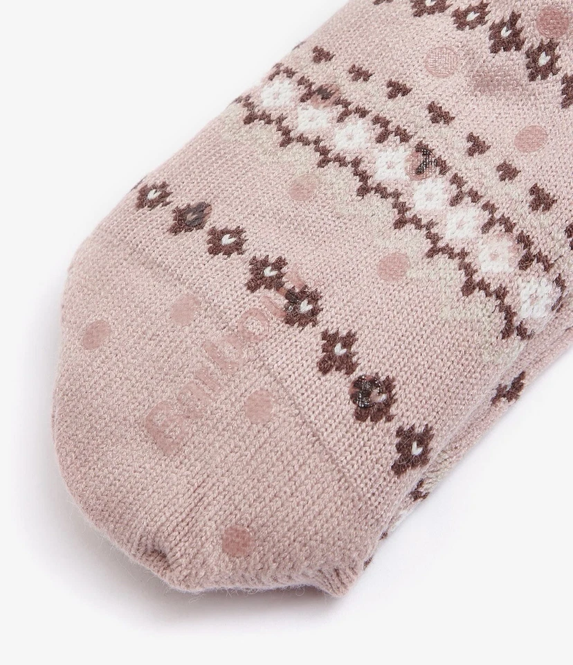 Носки для отдыха Barbour Fairisle шоколадная смесь один размер - Изображение 3 из 4