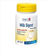 Longlife Milk Digest - Integratore Alimentare, 60 Capsule