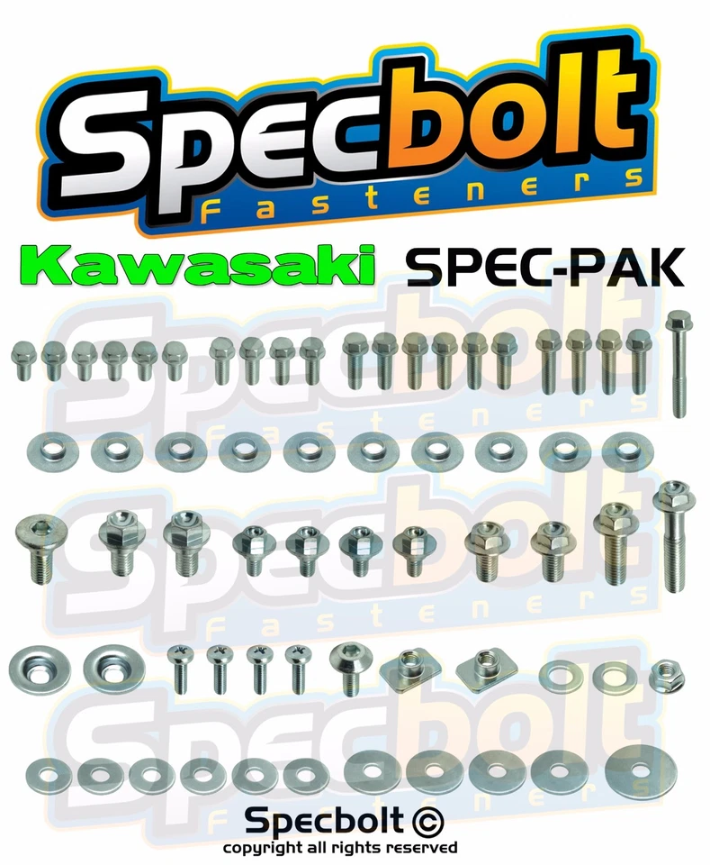 KAWASAKI Spec-Pak KX60 KX65 KX80 KX85 KX125 KX250 KXF250 KXF450 KX500 KDX KLX - Image 3 of 3