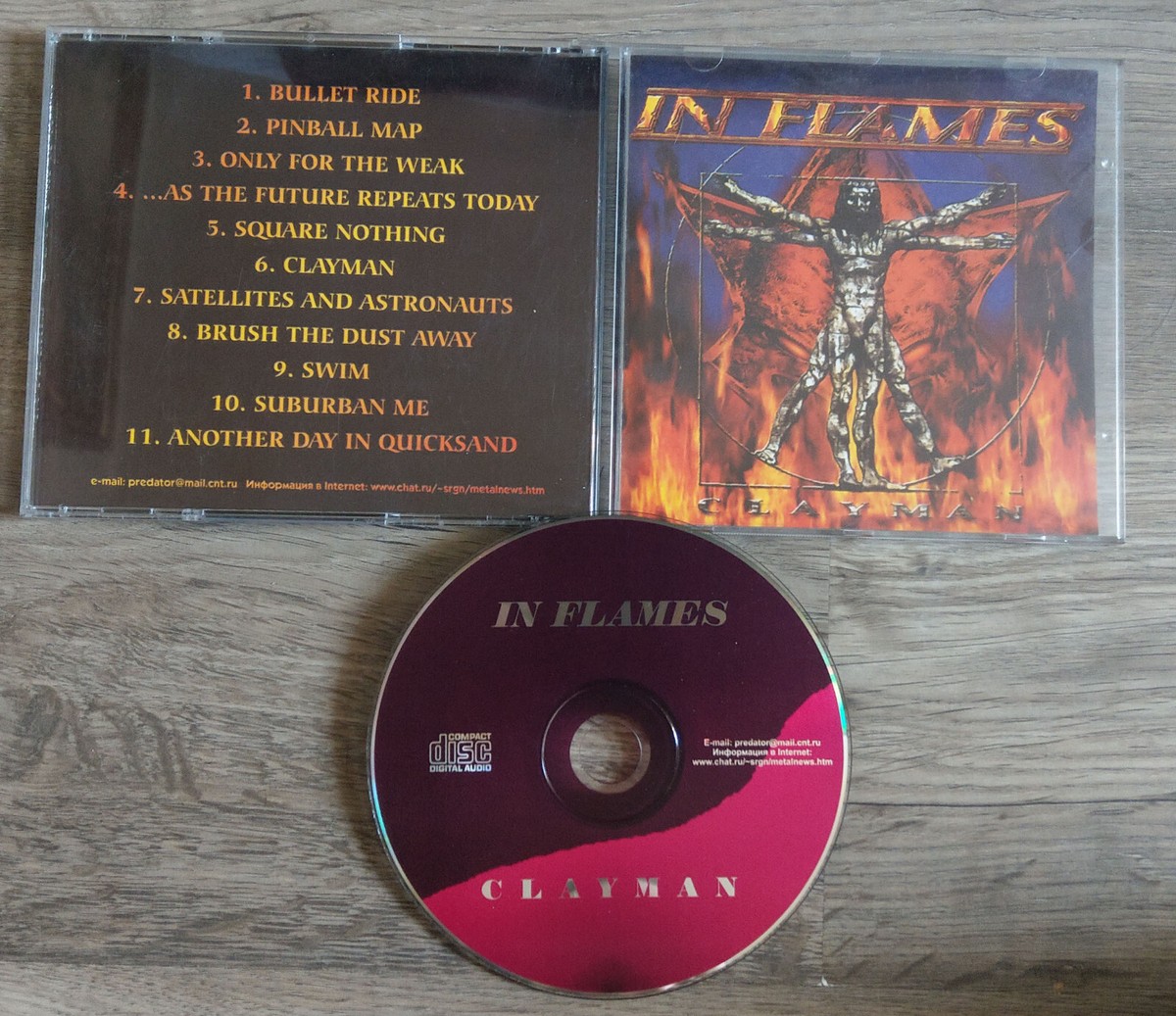 IN FLAMES – Clayman (CD) ULTRA RARE 2000 | eBay