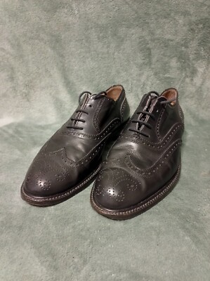 Giorgio Armani Black Leather Oxfords Men’s size 11 Giorgio Armani Men main image 3