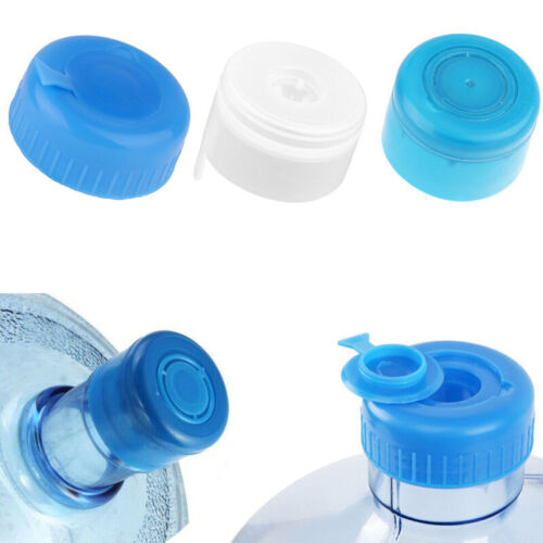 5Pc Plastic Water Bottle 55mm 3-5 Gallon Water Jug Cap Non Spill Lid Replacement