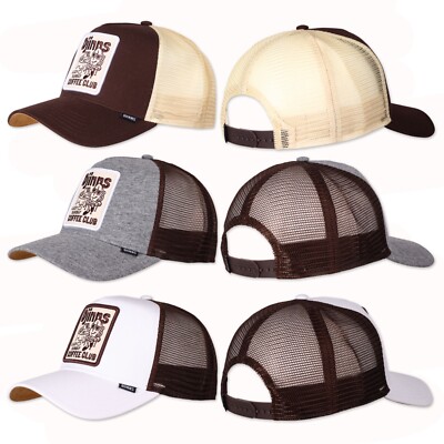 DJINNS Coffee Trucker Cap - Mütze Kappe Meshcap Basecap Neu Cappy Caps Neu