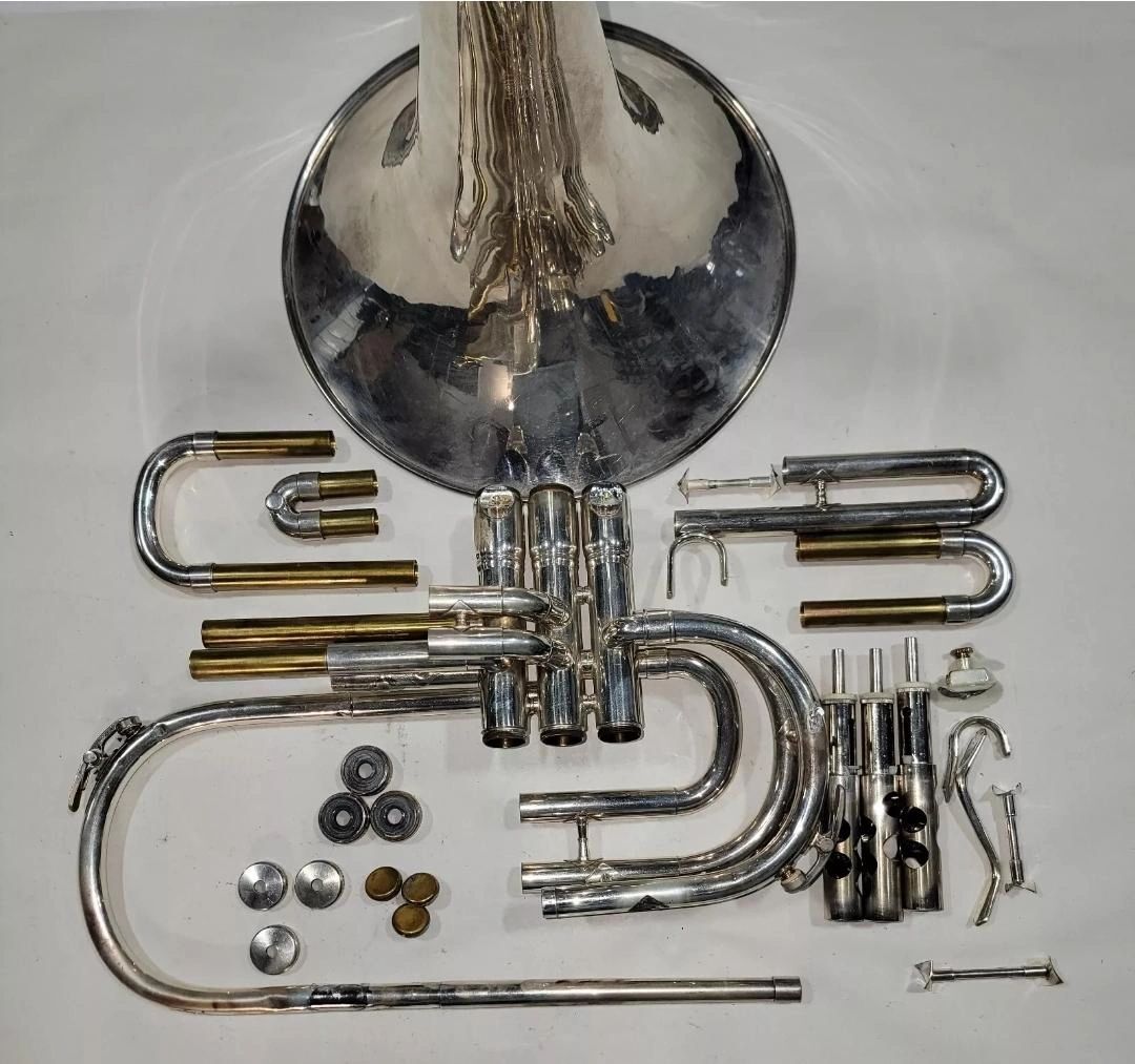 King Silver 1122 Marching French Horn Replacement Parts | eBay