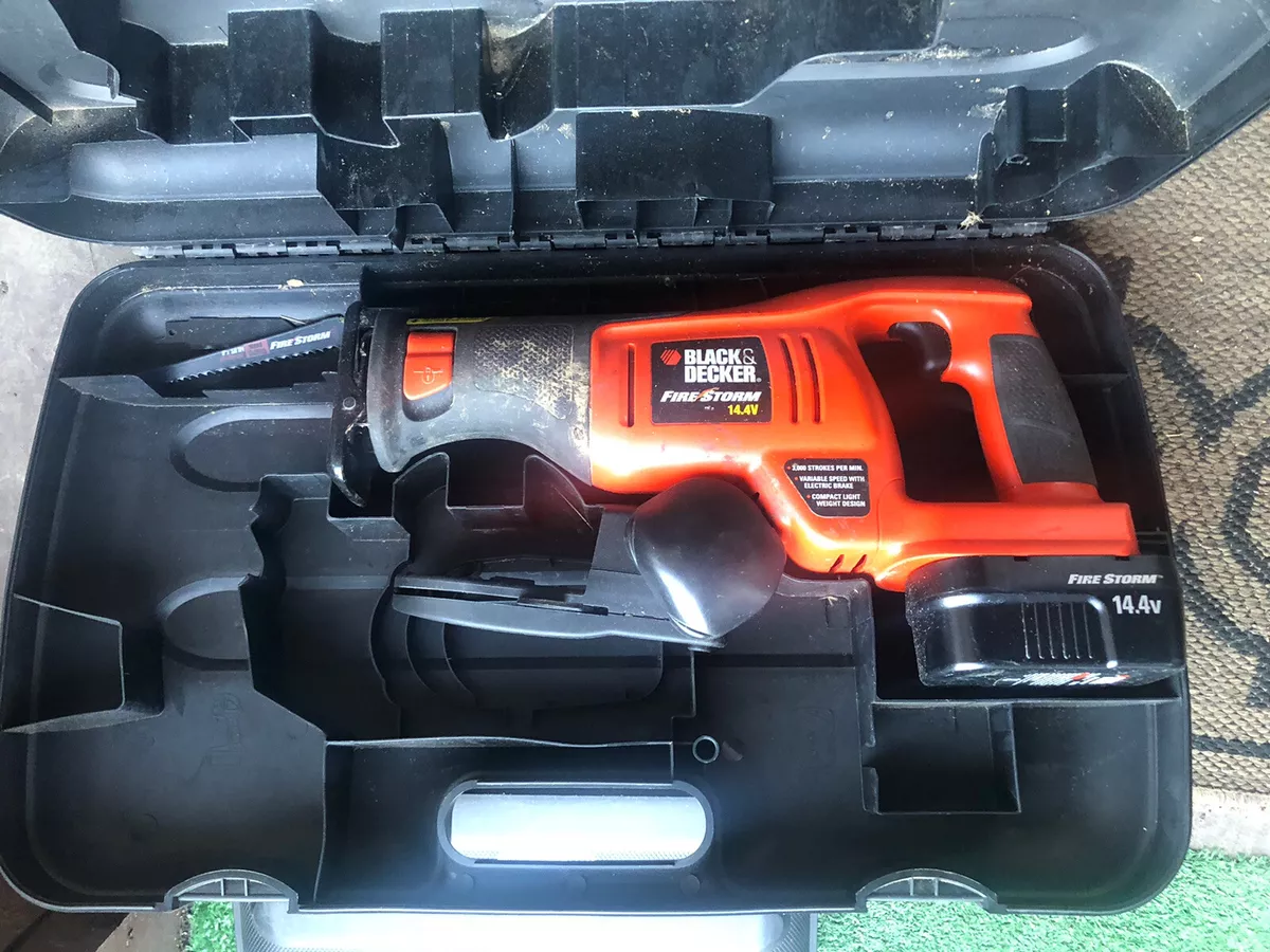 Black & Decker Firestorm 14.4V 4-Tools w/Hard Case,NEW Charger