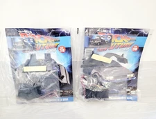 EAGLEMOSS 1/8 SCALE BUILD THE BACK TO THE FUTURE DELOREAN  ISSUE 38 + 39 Bundle