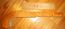 Pistol Stock Blank, Muzzleloader, Curly Maple,  18" x 2 1/4"