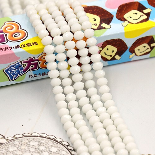 10 Strd Glass Crystal Faceted Rondelle Beads Loose Spacer Beads DIY Accessory - Picture 24 of 25