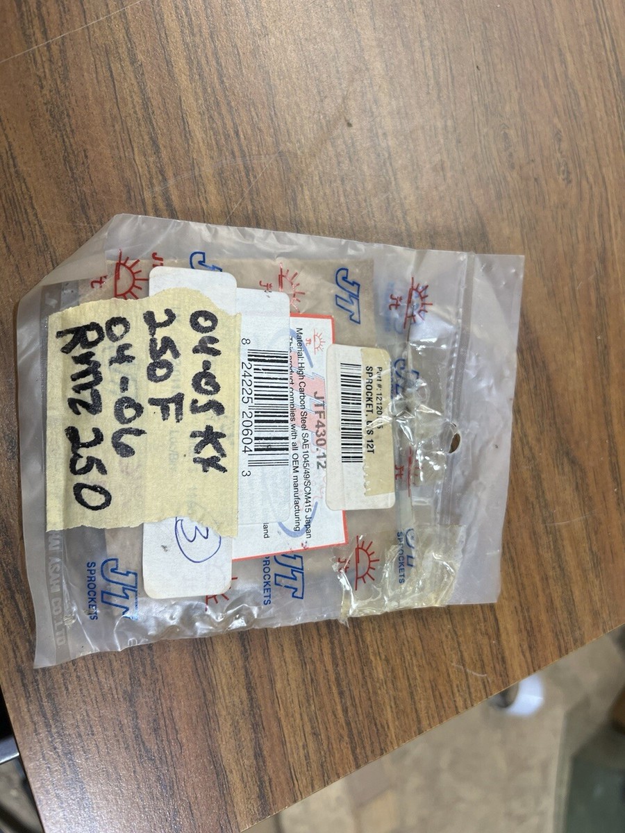 JT Front Sprocket 12T fits Suzuki/Kawasaki RM-Z250/GS300L/KX250F