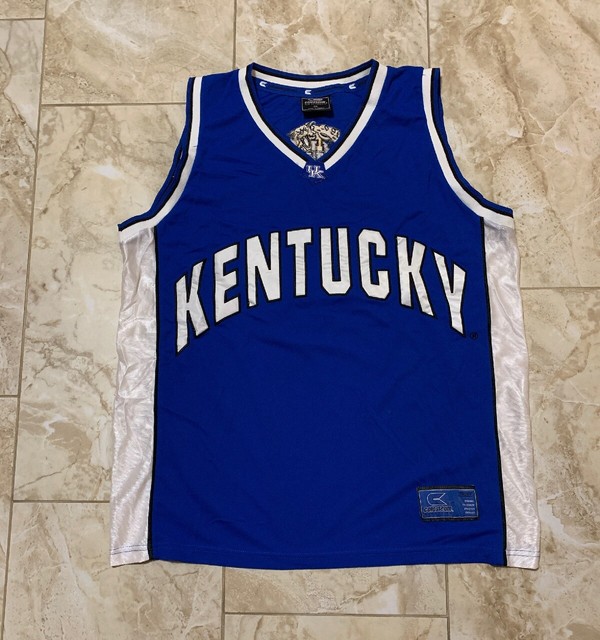 Vintage Colosseum Kentucky Wildcats 50 Basketball Jersey Size Men’s XL