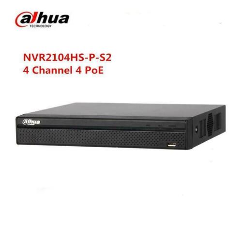 Dahua NVR2104HS-P-S2 4PoE 4CH Full HD 1080P Network Video Recorder - 第 1/3 張圖片