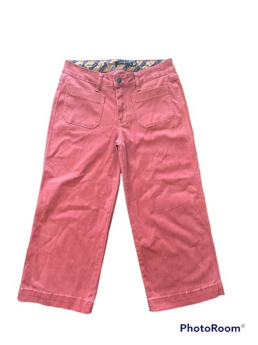 One 5 One Light Red Denim Capri Pants, Women's Size 8 /29 (31Wx22L) | eBay