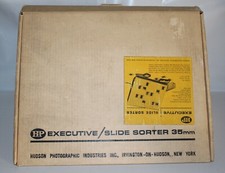 HPI 35mm Slide Sorter Hudson Photographic Industries Light Box holds 35 Vtg