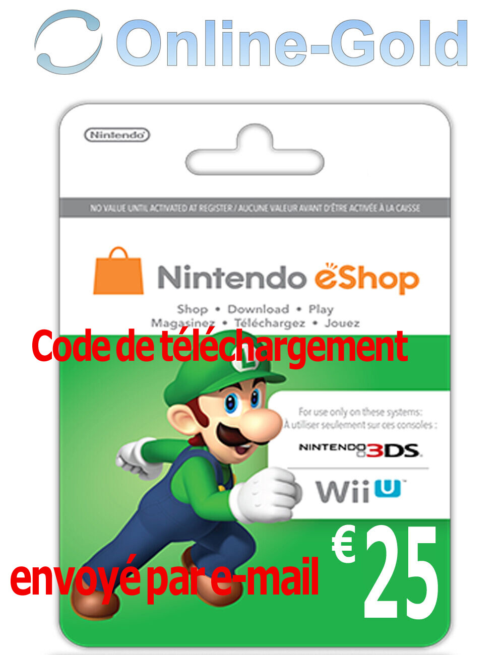 Haut 95+ imagen carte prépayée nintendo fr.thptnganamst.edu.vn