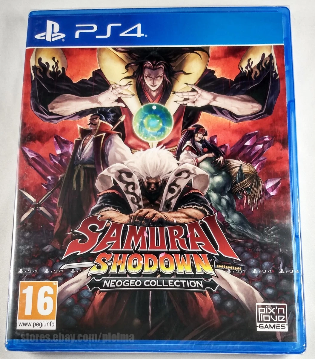SAMURAI SHODOWN NEOGEO COLLECTION New PS4 Game EU Import US Seller