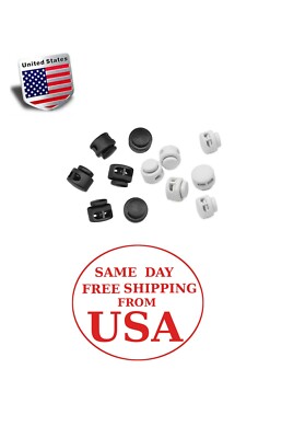 Heavy Duty 2.5-mm Double Hole Drawstring Stopper Cord Locks