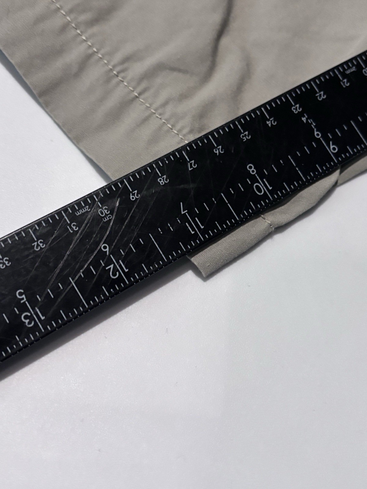 Calvin Klein Tan Solid Medium Wash Flat Front Car… - image 7