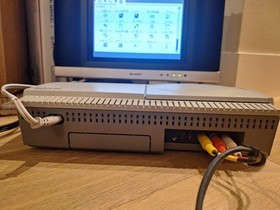 FM Towns Marty, burned CDs, formatted 3.5" floppies, 2 joypads, mouse, keyboard